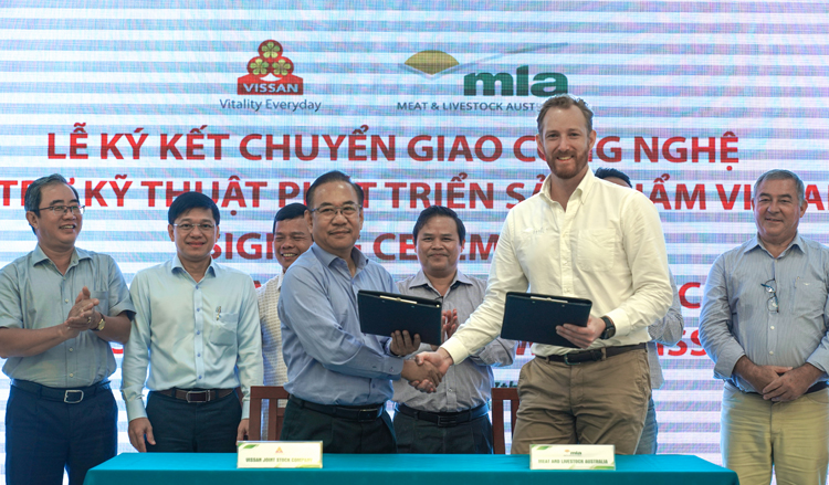 Vissan và MLA ký kết chuyển giao công nghệ hỗ trợ kỹ thuật phát triển sản phẩm