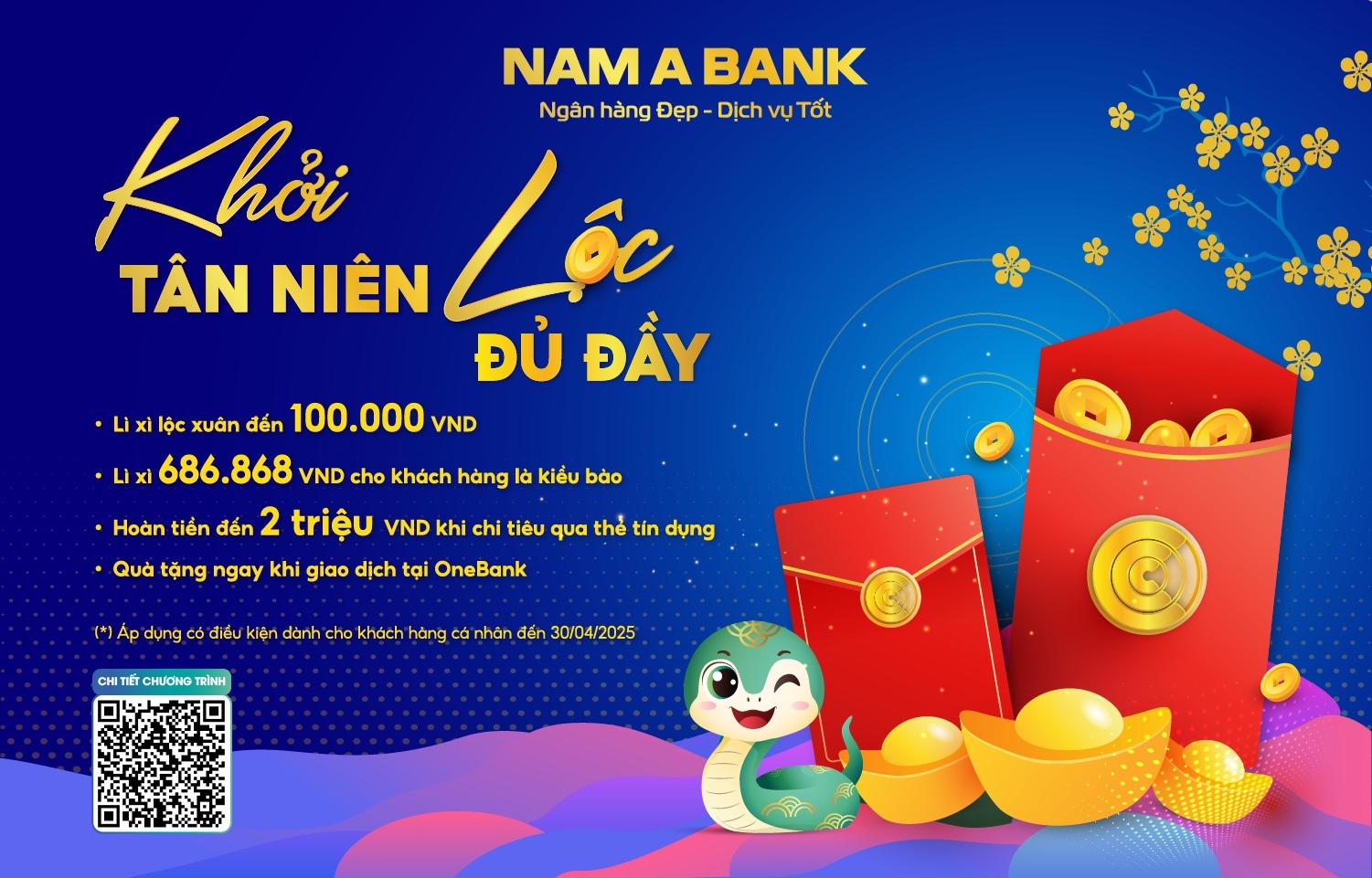 “Khởi Tân Niên – Lộc Đủ Đầy” cùng Nam A Bank