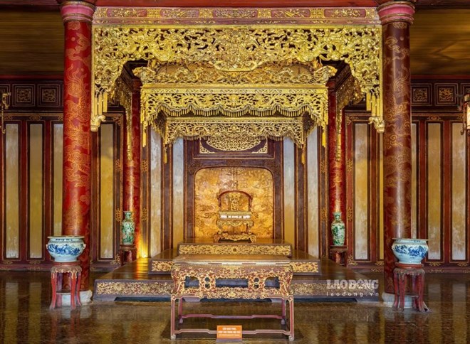 Huế bật chế độ bảo quản đặc biệt cho bảo vật quốc gia sau sự cố ngai vàng bị xâm hại