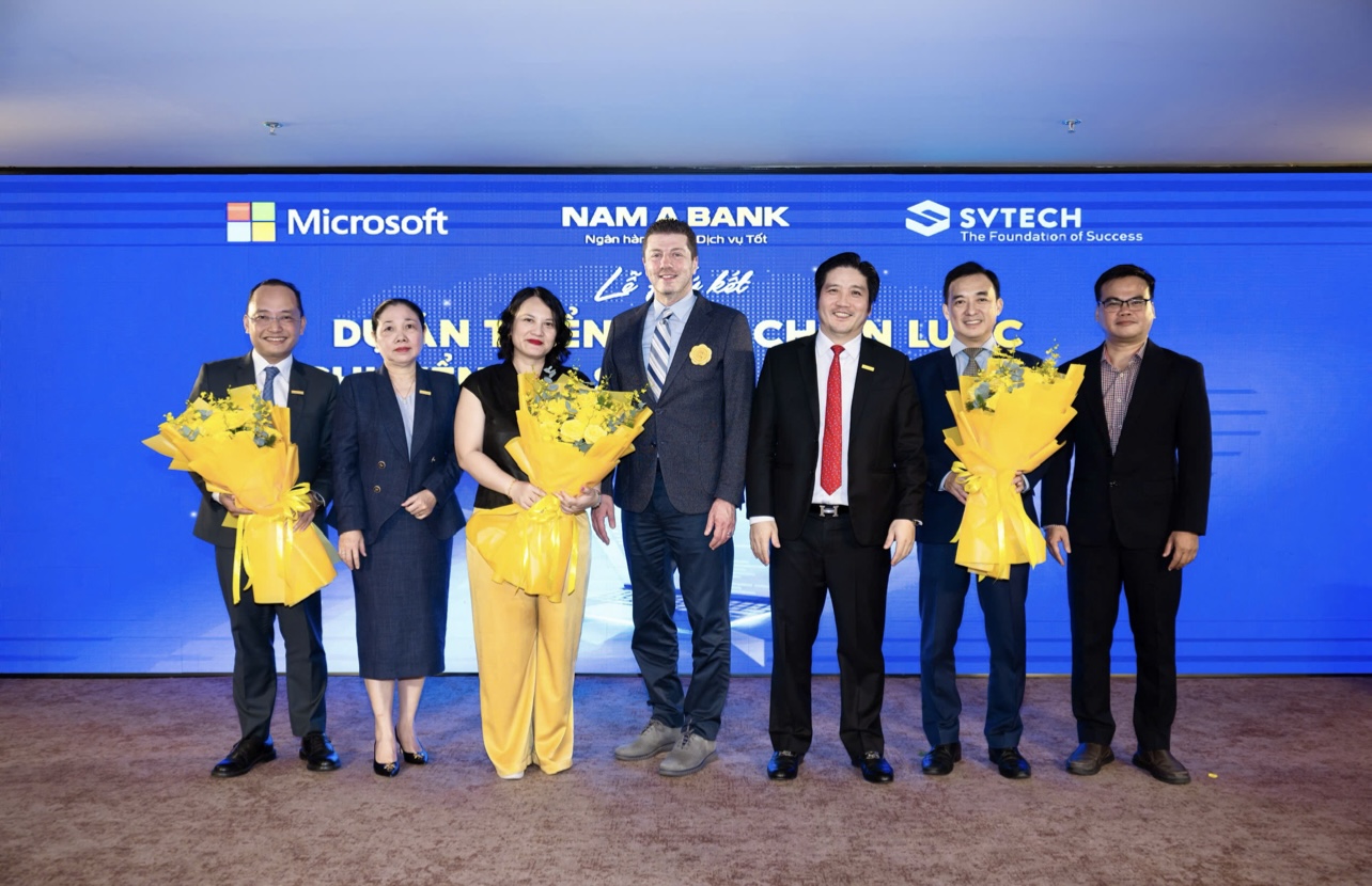 Nam A Bank số hoá môi trường làm việc, thúc đẩy năng suất và tăng cường nảo mật, sẵn sadng cho kỷ nguyên của AI