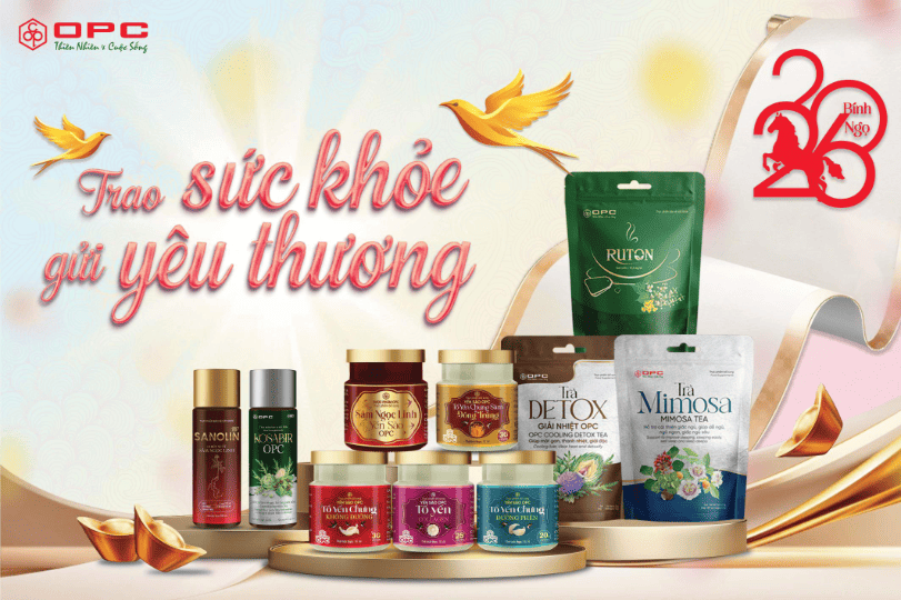 OPC ra mắt Bộ quà tặng sức khỏe 2026 – lựa chọn “xanh” và thiết thực cho mùa tri ân