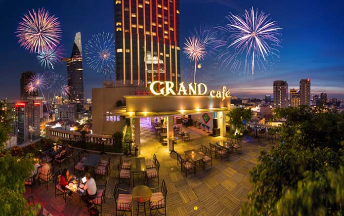 Đón năm mới tại Hotel Grand Saigon