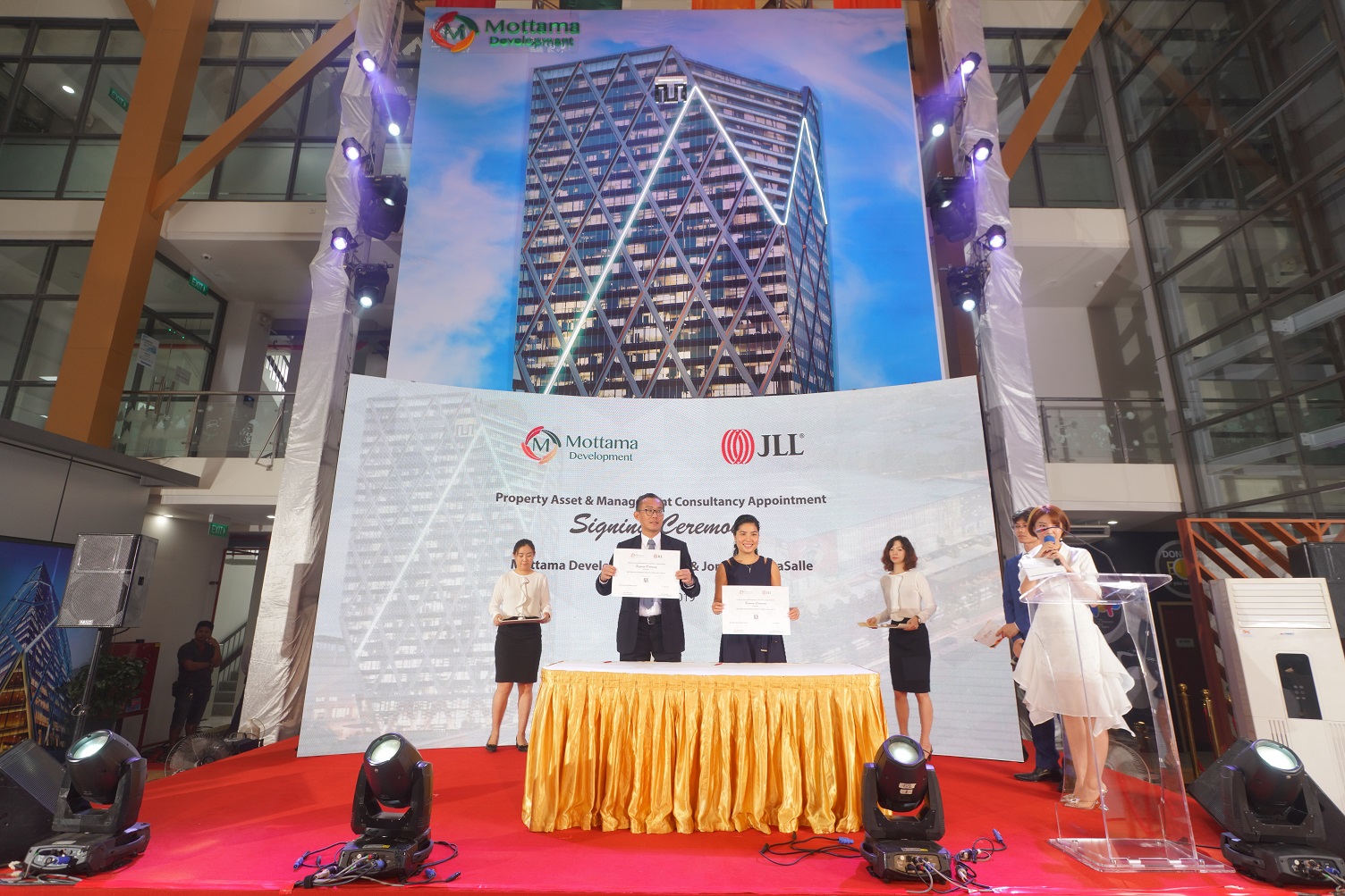 JLL Việt Nam sẽ quản lý vận hành, cho thuê độc quyền tòa nhà hạng A tại Myanmar