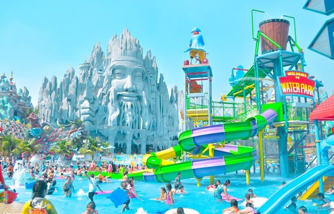 150 trò chơi giải trí tại Suối Tiên dịp hè