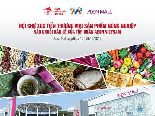 Hội chợ Xúc tiến thương mại các sản phẩm nông nghiệp vào chuỗi bán lẻ hiện đại AEON