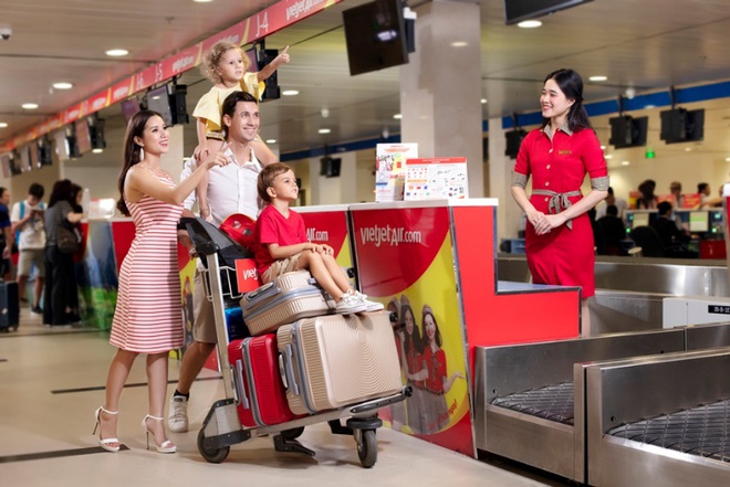 Hành khách mua vé Vietjet có cơ hội nhận máy bay 1 kg vàng