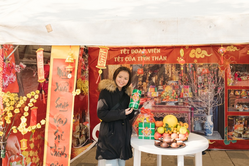 Thành phố ở Nhật Bản rộn ràng đón Tết cổ truyền Việt Nam