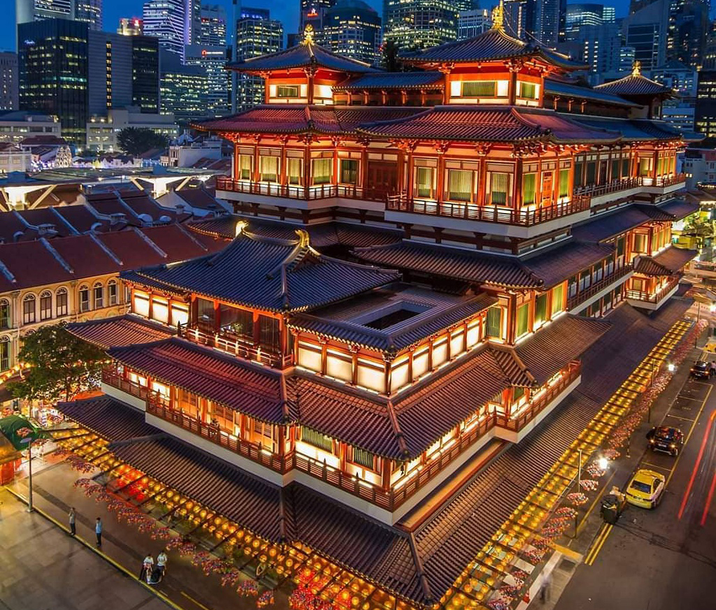 Ngôi chùa 46 triệu USD ở Singapore