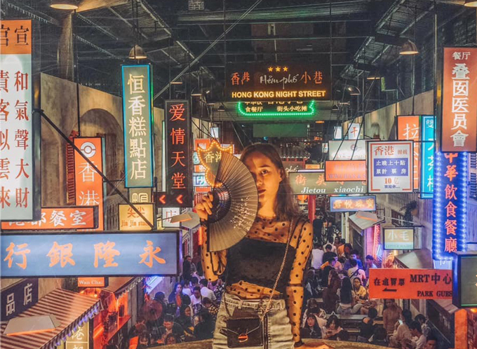 Điểm ăn chơi thiết kế như phố đêm Hong Kong tại Việt Nam