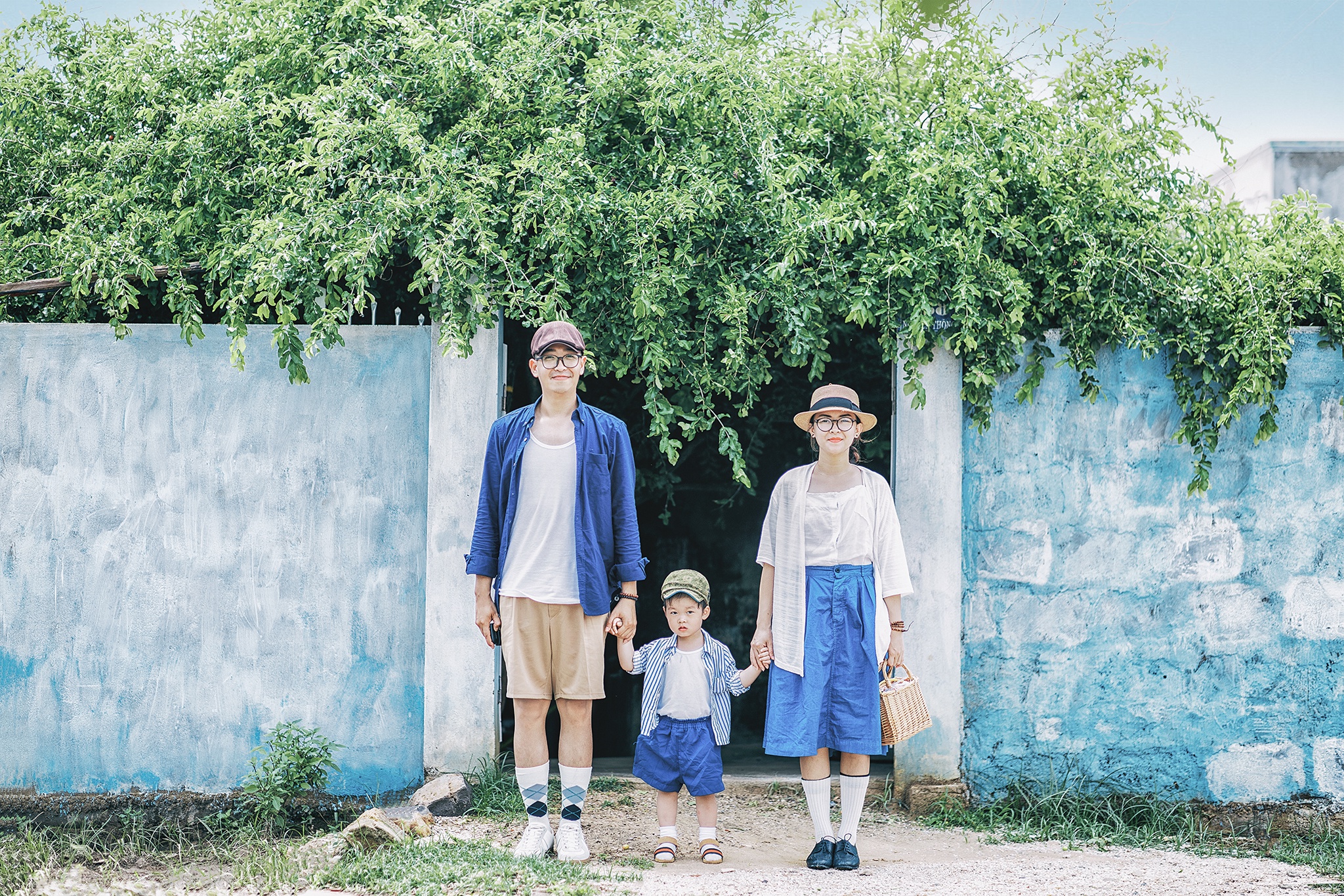 Bình Thuận xanh ngắt trong ảnh du lịch gia đình 3 người