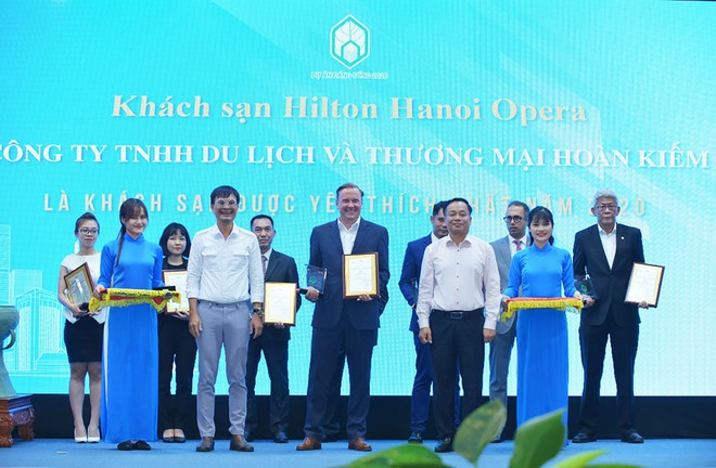 Hilton Hà Nội Opera được vinh danh là khách sạn được yêu thích nhất