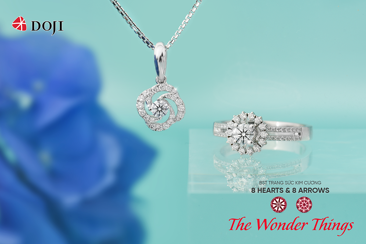 DOJI giới thiệu bộ sưu tập trang sức kim cương 'The Wonder Things'