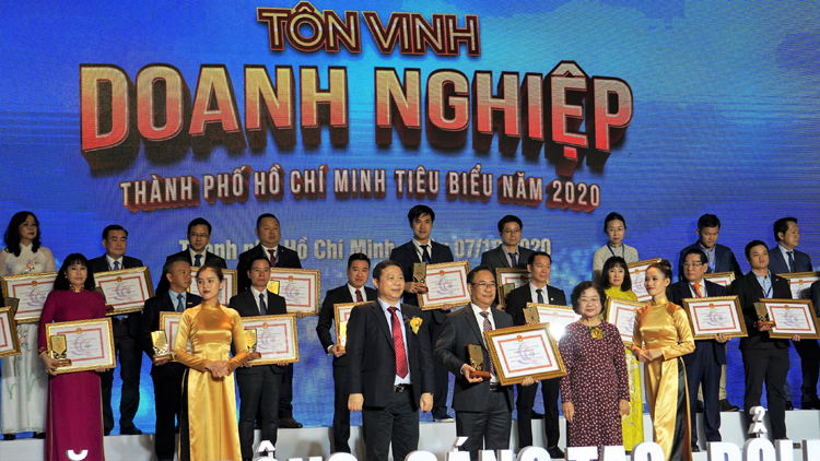 Công ty Vissan đạt danh hiệu Doanh Nghiệp, Doanh Nhân tiêu biểu Thành Phố Hồ Chí Minh năm 2020