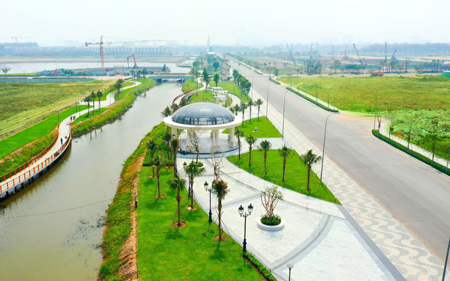 Hơn 350 tỷ đồng hoàn thiện 5ha công viên và tuyến phố đi bộ tại Vạn Phúc City