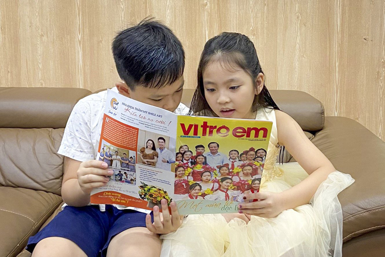 Ra mắt ấn phẩm báo chí “Vì Trẻ Em”