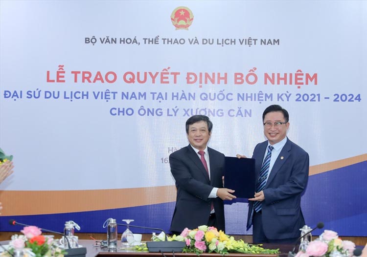 Ông Lý Xương Căn được bổ nhiệm làm Đại sứ Du lịch Việt Nam tại Hàn Quốc