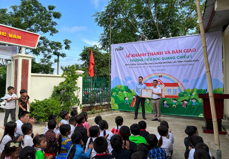 Cargill cải thiện điều kiện học tập cho hơn 400 trẻ em nông thôn Việt Nam
