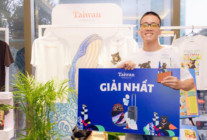 Tám giải thưởng tại cuộc thi 'Chạm nhịp Đài Loan'