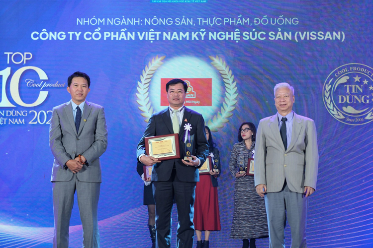 Vissan được vinh danh Top 100 Sản phẩm – Dịch vụ Tin Dùng Việt Nam năm 2022
