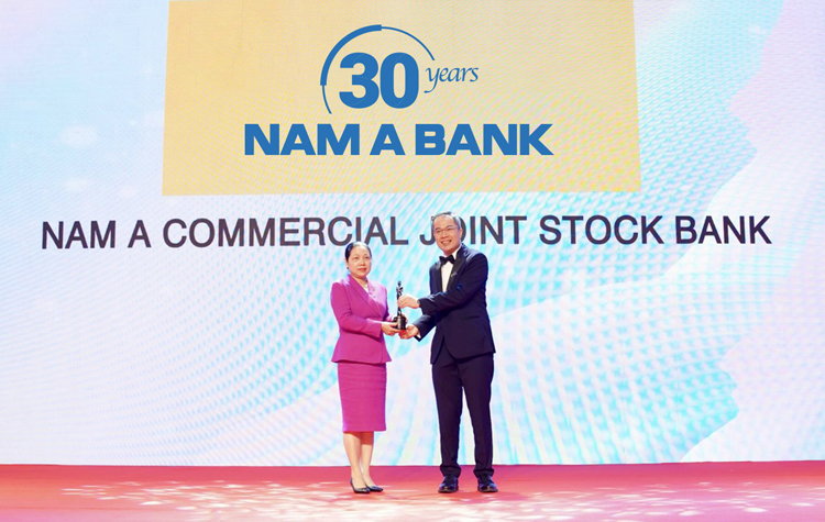 Nam A Bank tiếp tục nhận giải thưởng “Nơi làm việc tốt nhất Châu Á”