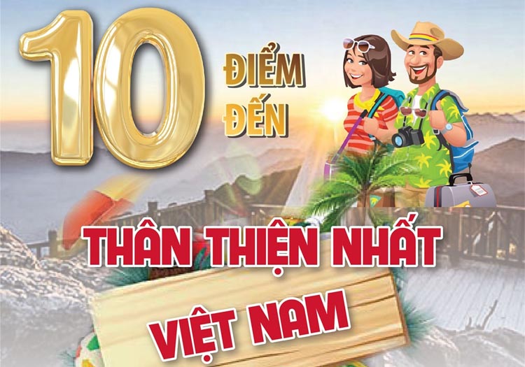 Danh sách 10 điểm đến thân thiện nhất Việt Nam