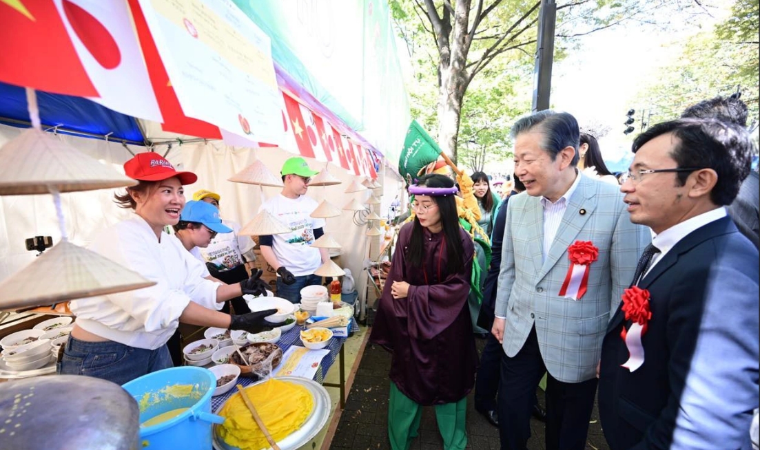 Vietnam Phở Festival 2023 khai mạc tại công viên Yoyogi, Nhật Bản