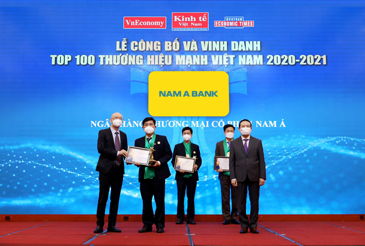 Nam A Bank – “Thương hiệu Mạnh Việt Nam” 6 lần liên tiếp