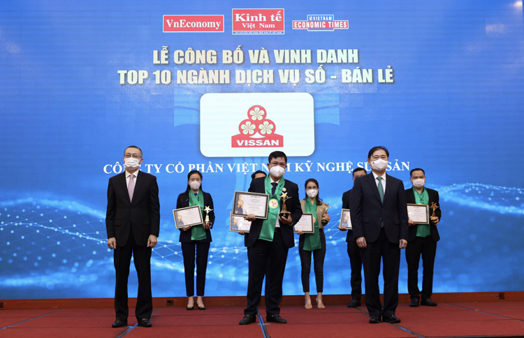 Vissan được vinh danh Top 10 Thương Hiệu Mạnh Việt Nam năm 2020 - 2021
