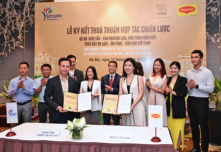 Nestlé-Maggi cùng Cục Du lịch Quốc gia Việt Nam phát triển Bản đồ ẩm thực Việt tôn vinh giá trị văn hóa ẩm thực địa phương